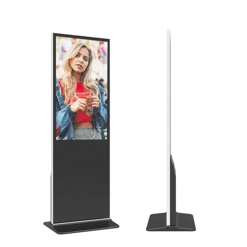 52 Inch Lcd Monitor High Brightness Video Wall 32 Screen With Frame Indoor Stand Lcd Advertising Screen