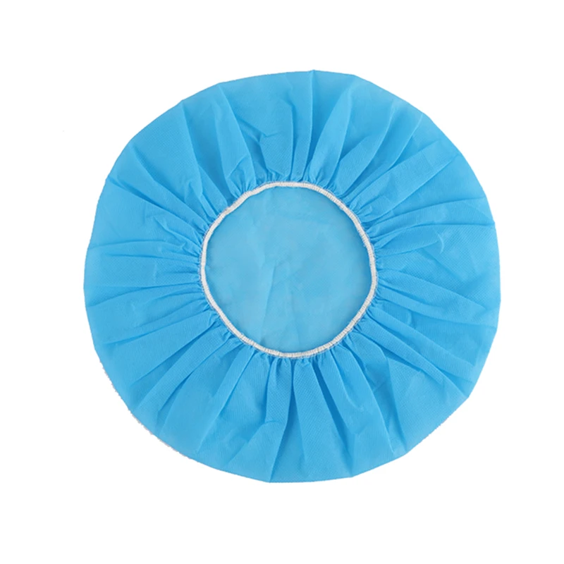 Thick Non-Woven Disposable Caps Breathable Anti-Dust Round Hat With Elastic Cord Keep Hair Clean For Cosmetics Kitchen Cooking​