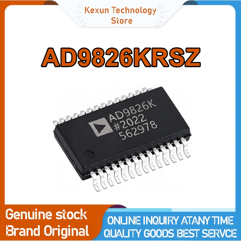 AD9826KRSZ AD9826K AD9826 SSOP-28 New IC Chip In Stock