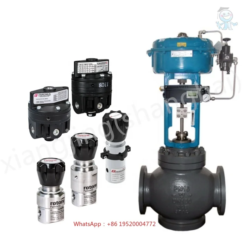 

Rotork Fairchild HPD HPH HPP High Pressure Regulators M20BP Small Back Pressure Pneumatic Volume Booster for Tank Systems