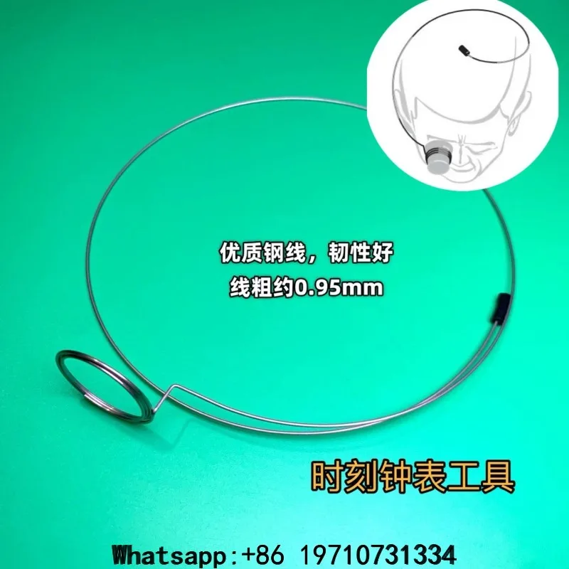 Watch repair tools, imported high quality, head-mounted magnifying glass wire, eye mask, inch mirror, eyepiece steel ring