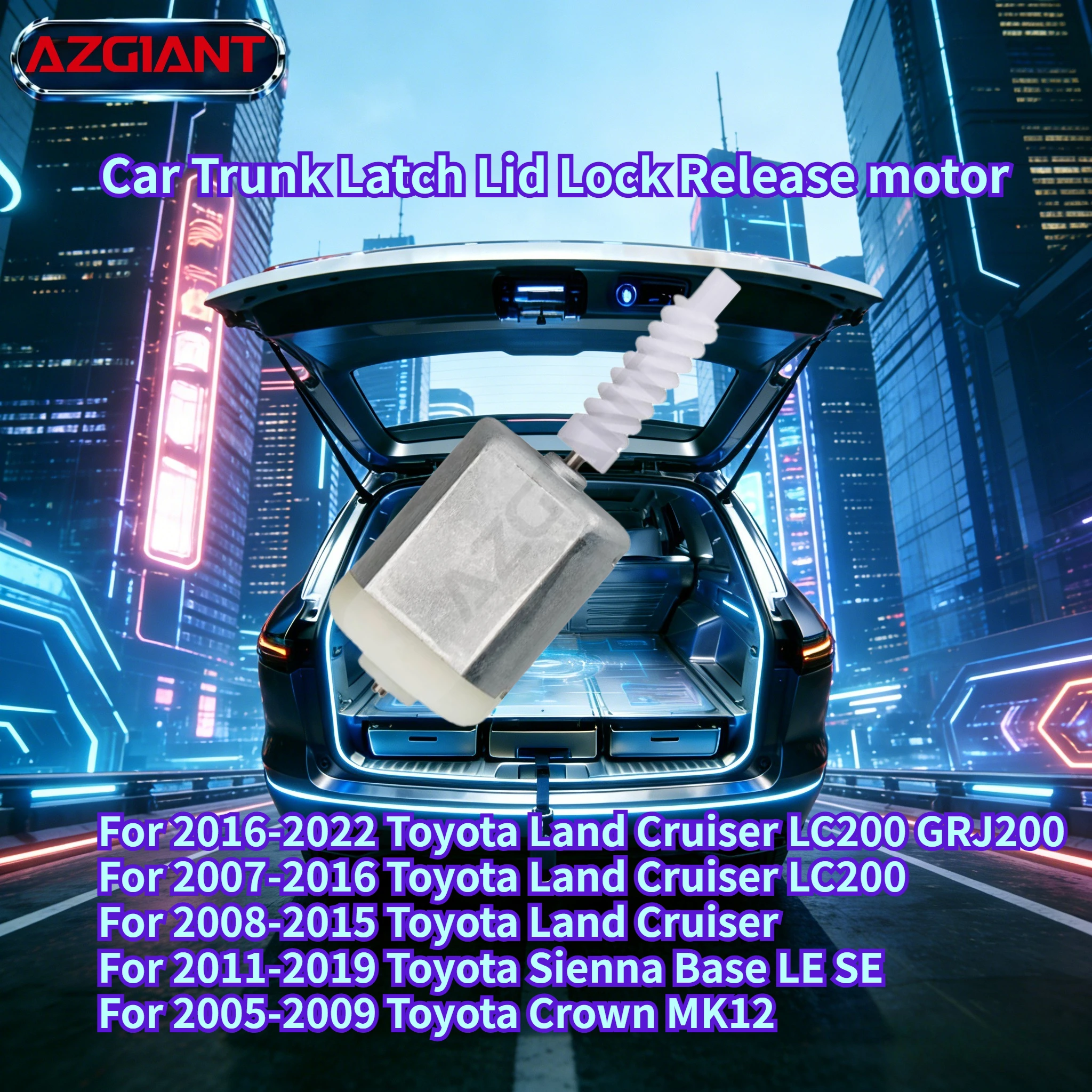 

For 2008-2014 Toyota Urban Cruiser P1 NLP115 Car Trunk Latch Lid Lock Release motor New high-quality parts Auto Accessories OEM