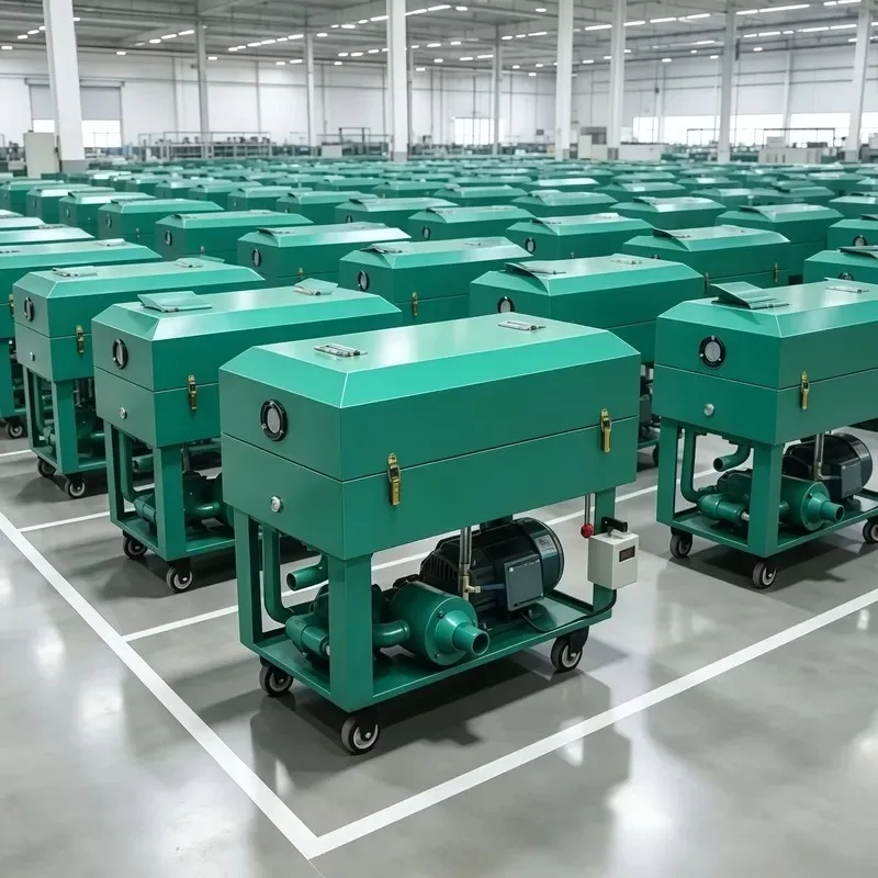 Compact Plate Filter for Easy Waste Oil Recovery in Workshops