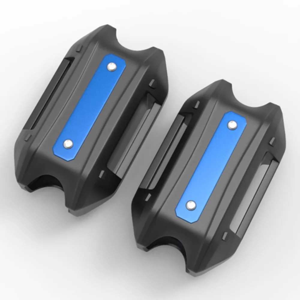 

25mm Motorcycle Crash Bar Bumper Engine Guard Protection Decorative Block For YAMAHA XT660 XT660R XT660X Tenere XT 660 2004-2017