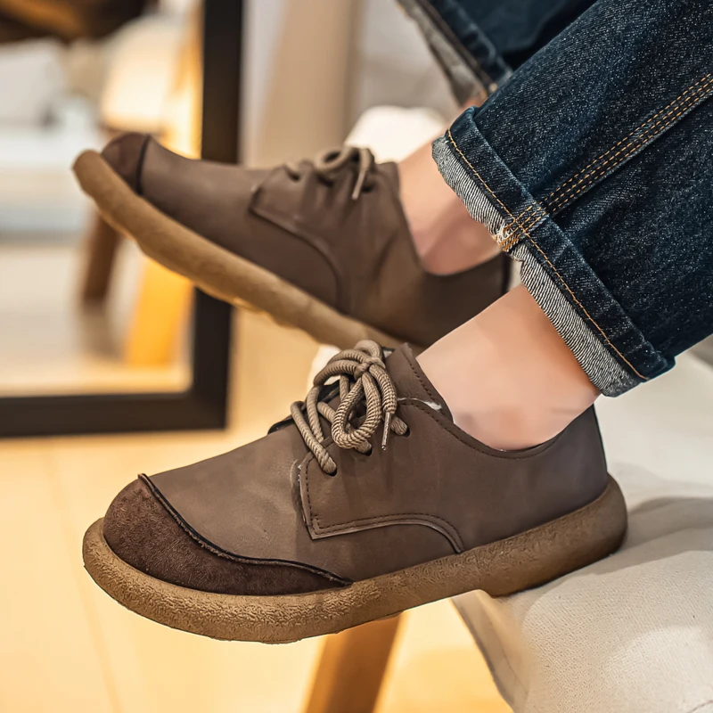 

Fashion Cloth Lace-up Decorative Platform Snow Boots Winter Women Suede Casual Shoes Thickened Warm Flat Shoes