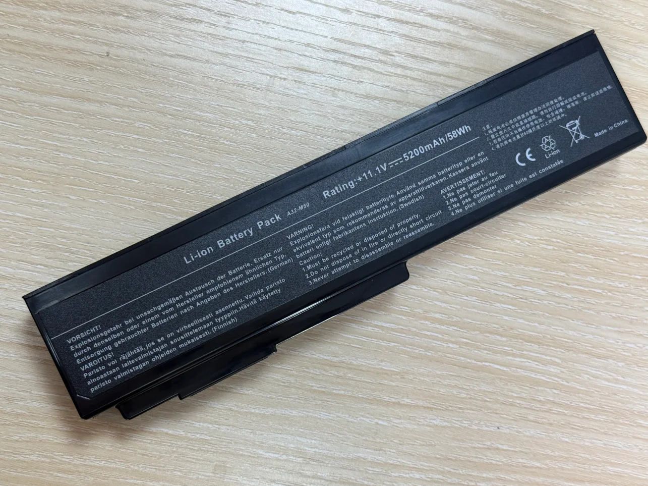 Laptop battery for ASUS N53sn N53N N53S N53SD N53SL N53SM N53SN N53SQ N53SV N53T N53TA N53TK N53V