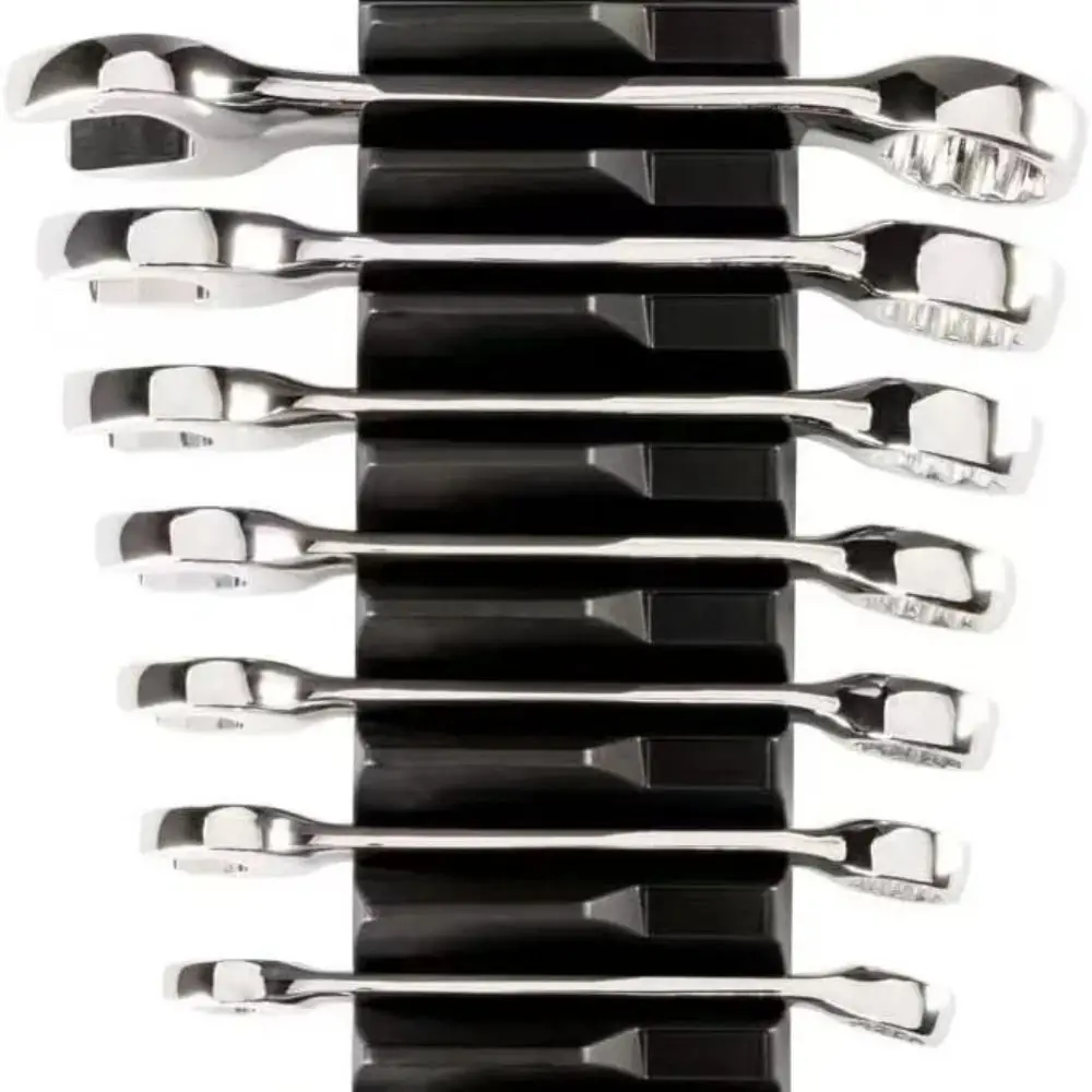 Flexible Combination Modular Wrench Storage Rack Magnetic Mounting Function Multifunctional Magnetic Wrench Organizer 23 Slot