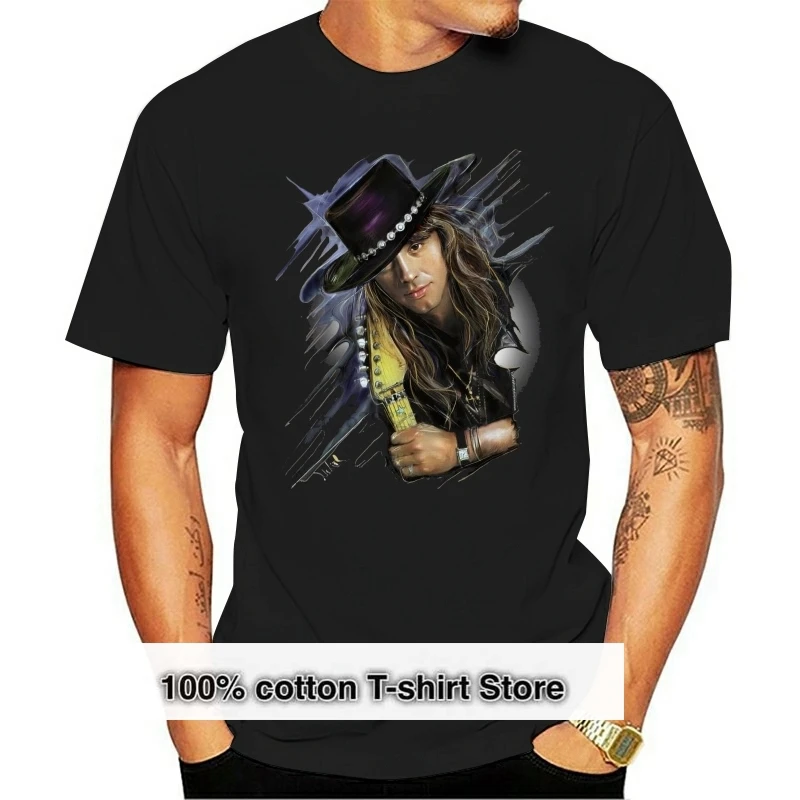 Men Short sleeve tshirt Richie Sambora Mens T-Shirt  Women t-shirt