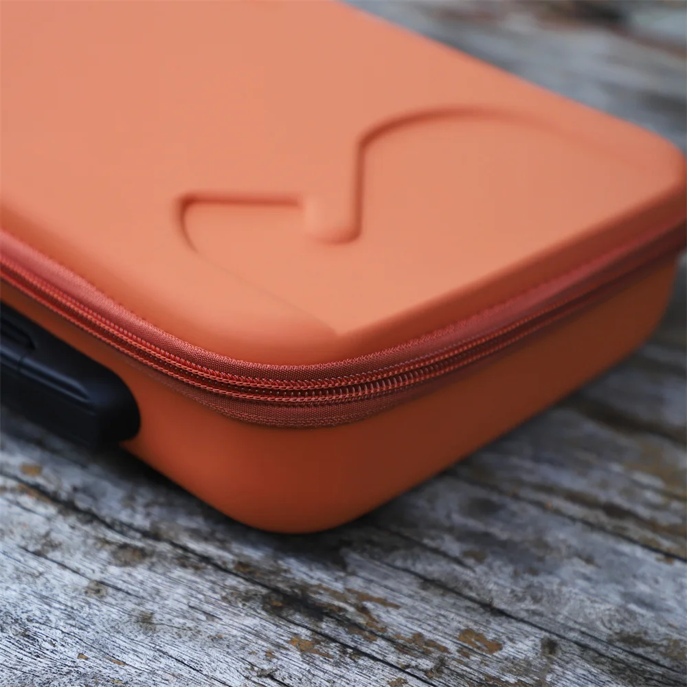 Bolsa de câmera para dji osmo action 5 pro/4/3 pu rígido multi à prova de arranhões alça de armazenamento acessórios portáteis bolsa de transporte