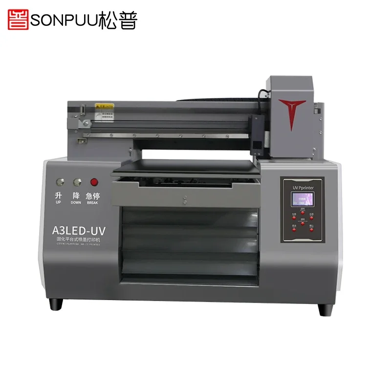 Hot Sale 3050 Uv Printer Automatic Inkjet Mini Printer Printing Machine With PVC Card Metal Plate Printer