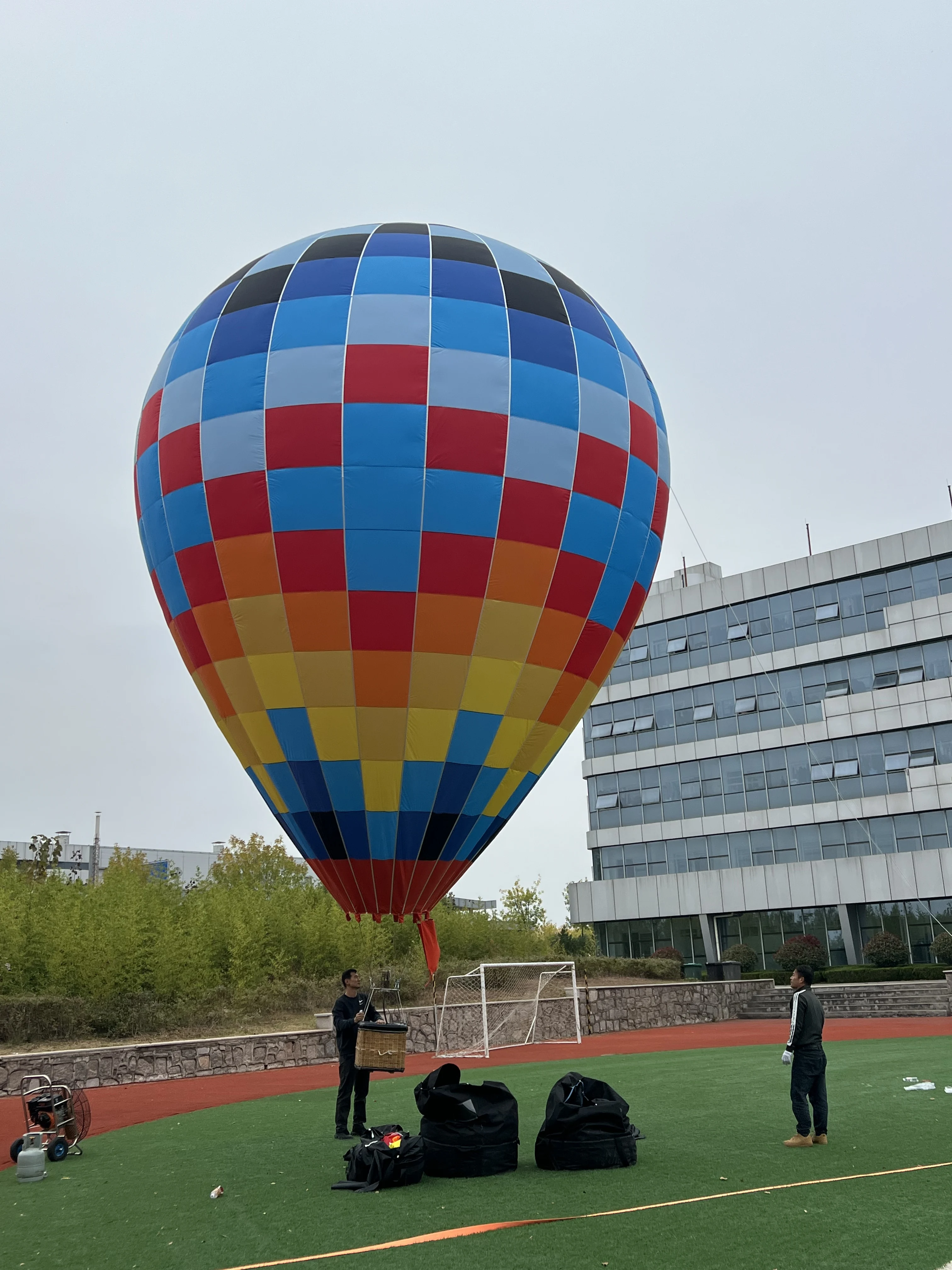 Zhongsheng Mini Remote-controlled Hot Air Balloon Lauch Advertising Exhibition Custom Pattern Model Aircraft