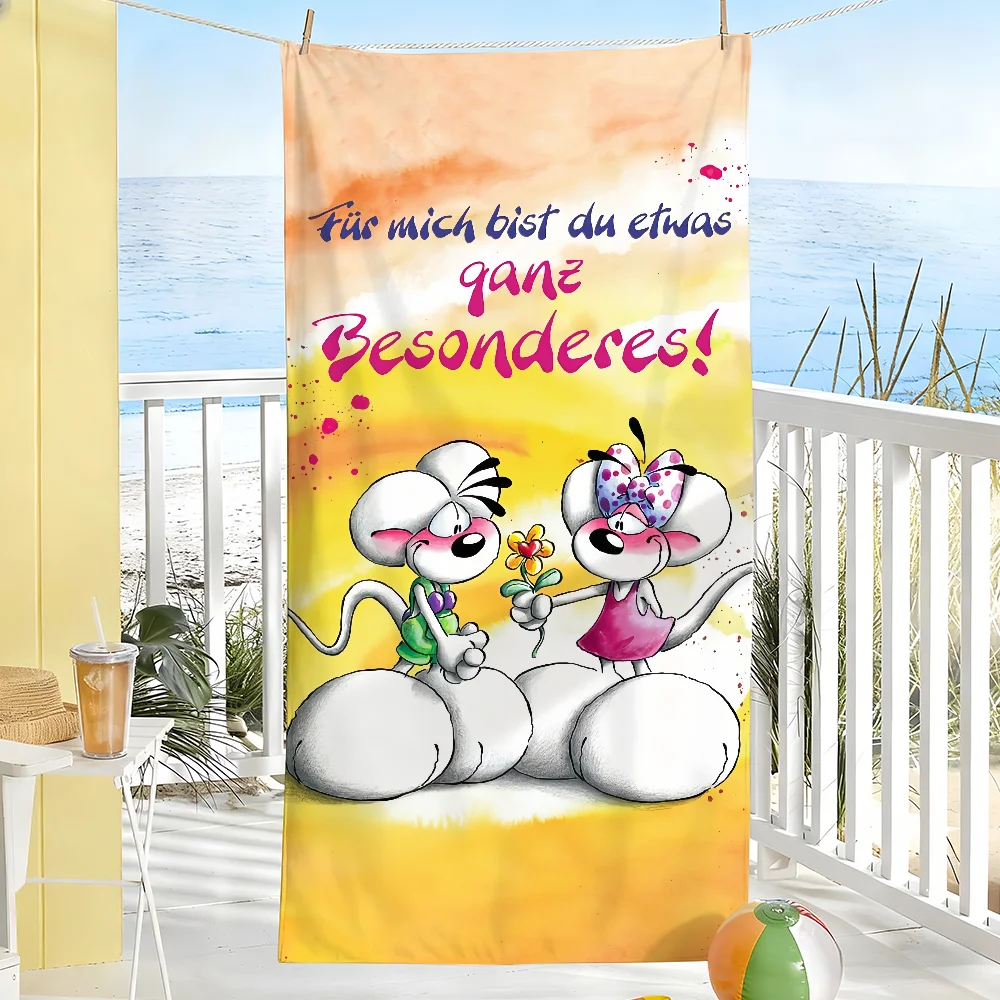 D-Diddl-S Niedliches Cartoon-H – Pilates Yoga Towel Bewertung und Preis
