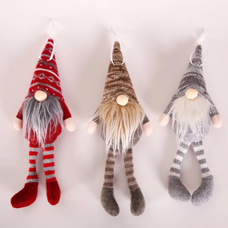 Nordic Gnome Handmake Christmas Decor Nomes Decorations Christmas Plush Gnomes Christmas Faceless Doll Elf