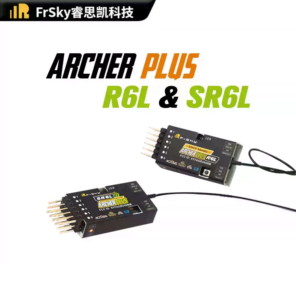 FrSky Archer Plus R6 Lite / SR6 Lite Receiver Access & ACCST D16 Mode for X20 X18 X14 RC Toy Mode Parts Accessory
