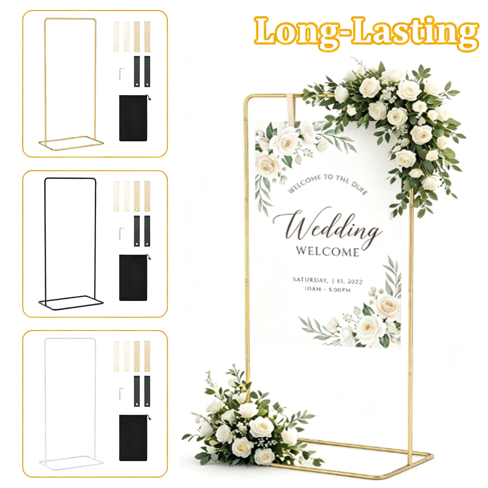 support-de-panneau-de-bienvenue-pour-mariage-–-bienvenue-a-notre-mariage-–-presentoir-reglable-–-chevalet-–-decoration-pour-evenements-mariage-fete-prenatale-saint-valentin