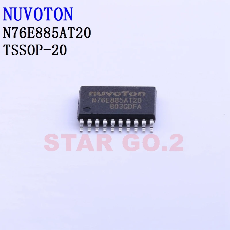 10PCSx MS51FB9AE-T N76E885AT20 N79E8132AS16 N76E003AT20-T MS51XB9AE NUVOTON Microcontroller