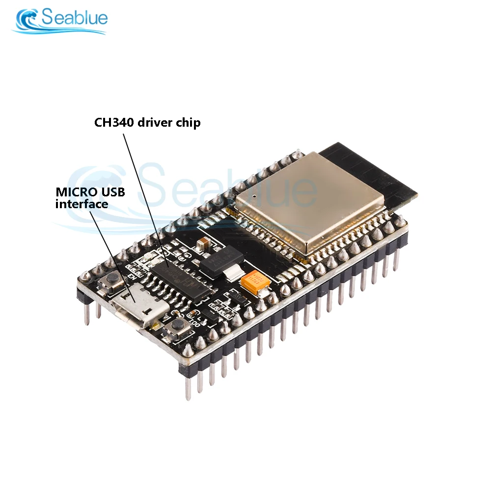 ESP32-WROOM-32E DevKitC Development Board Module Compatible With WIFI Bluetooth IoT Programmable Board CH340 Driver Chip