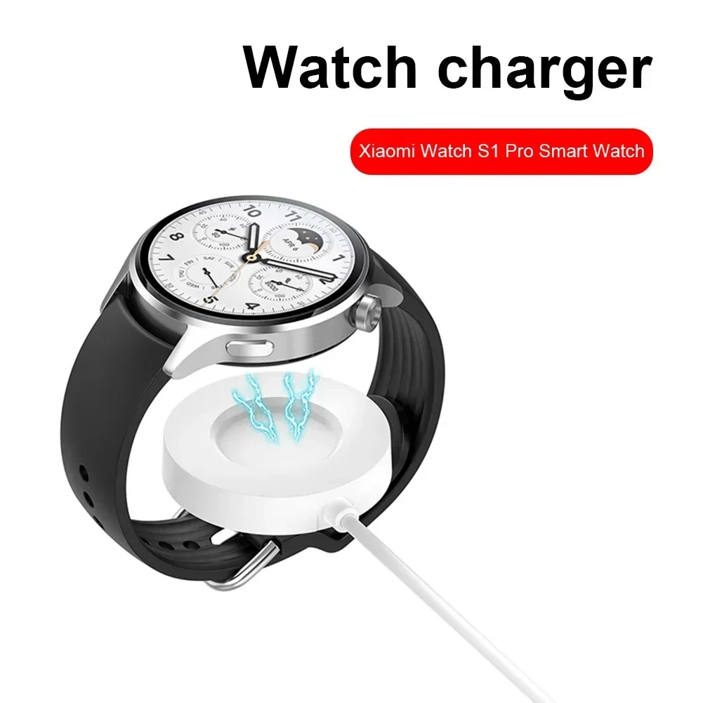 1m Charging Dock Station For Xiaomi Watch S1 Pro Smartwatch Wireless USB Charger Cable Cord Parts