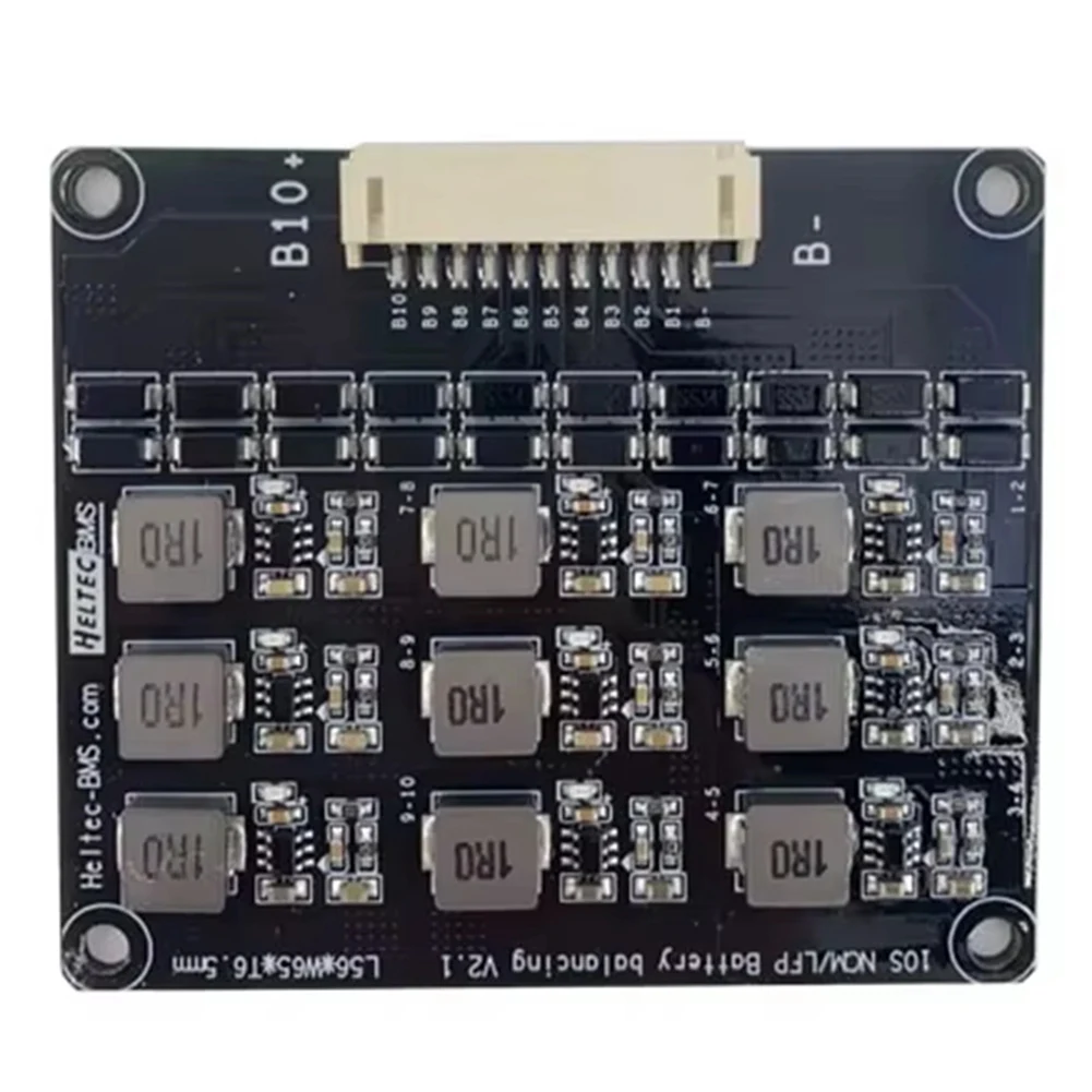 

GTBL 1.2A Lifepo4 Lipo Li- Lithium Battery Energy Transfer Equalizer Inductive Version BMS 10S Active Balancer Board