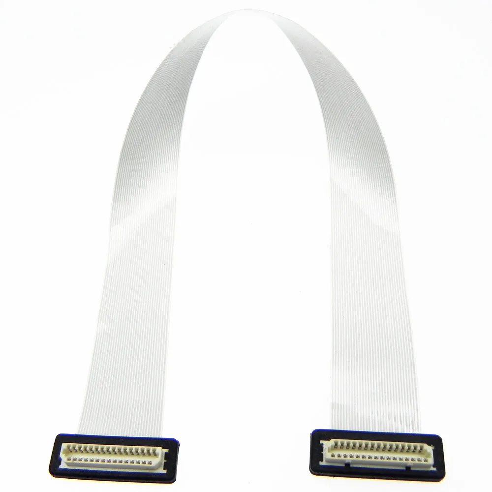Lvds Ffc Fêmea para Fêmea Conector Cabo Reto Ambos Terminam com Df931s1v 31pin Comprimento 220 mm