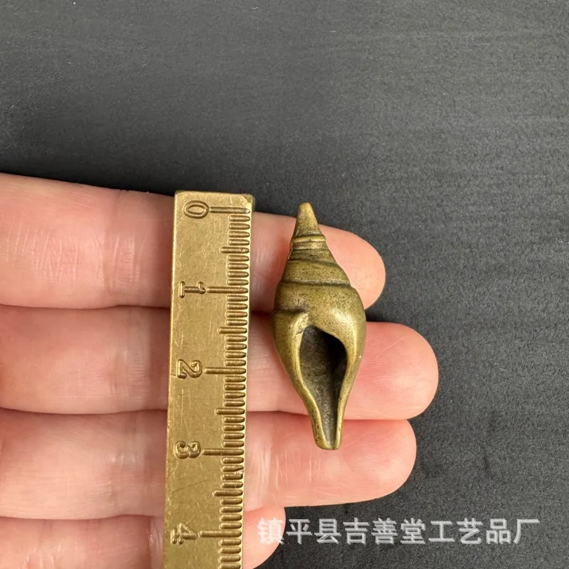Tibetan Style Small Conch Pendant Cultural Play Accessories Collection Single Pendant Conch Shell
