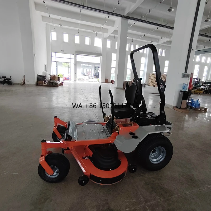 Durable Use 27Hp Big Power Riding on Zero Turn Lawn Mower Fast Speed Grass Cutter