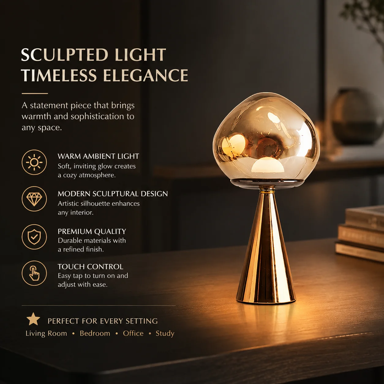 WWPPU Cross‑Border Hot‑Sell Lava Table Lamp USB Plug‑in Only Art Creative Decor Lamp for Bedroom