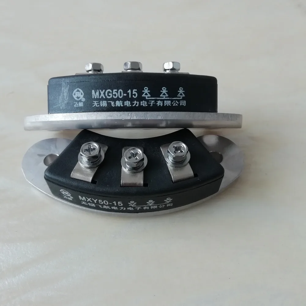 

Rectifier controller module: MXY50-15 MXG50-15 / MXY50-12 MXG50-12 (Pressure type/Three terminal / Installation pitch 70mm)