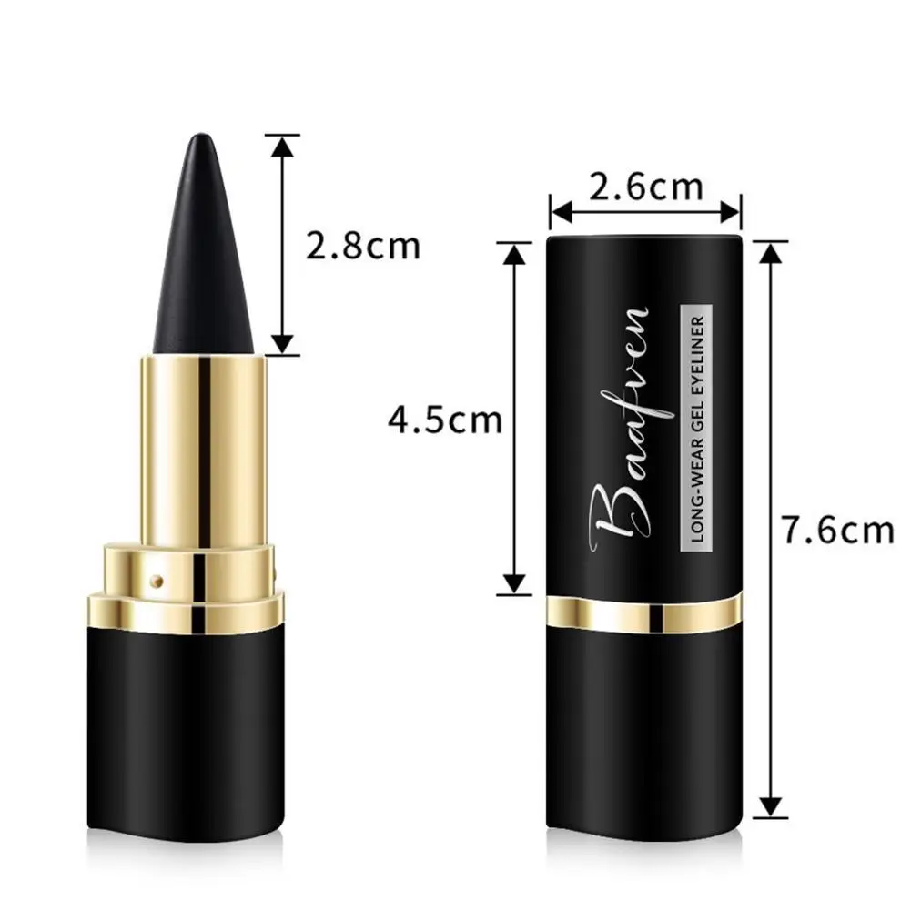 Eyeliner Cosmétique pour Femme, Stylo Solide, Imperméable, Longue Durée, vaccage Rapide, Lisse, 256