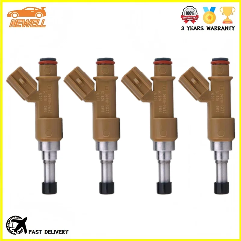 

4pcs 23250-0C090 23209-0C090 Fuel Injector For Toyota Tundra Hilux GRJ15# 2002-2014 23209-75180 23209-79215