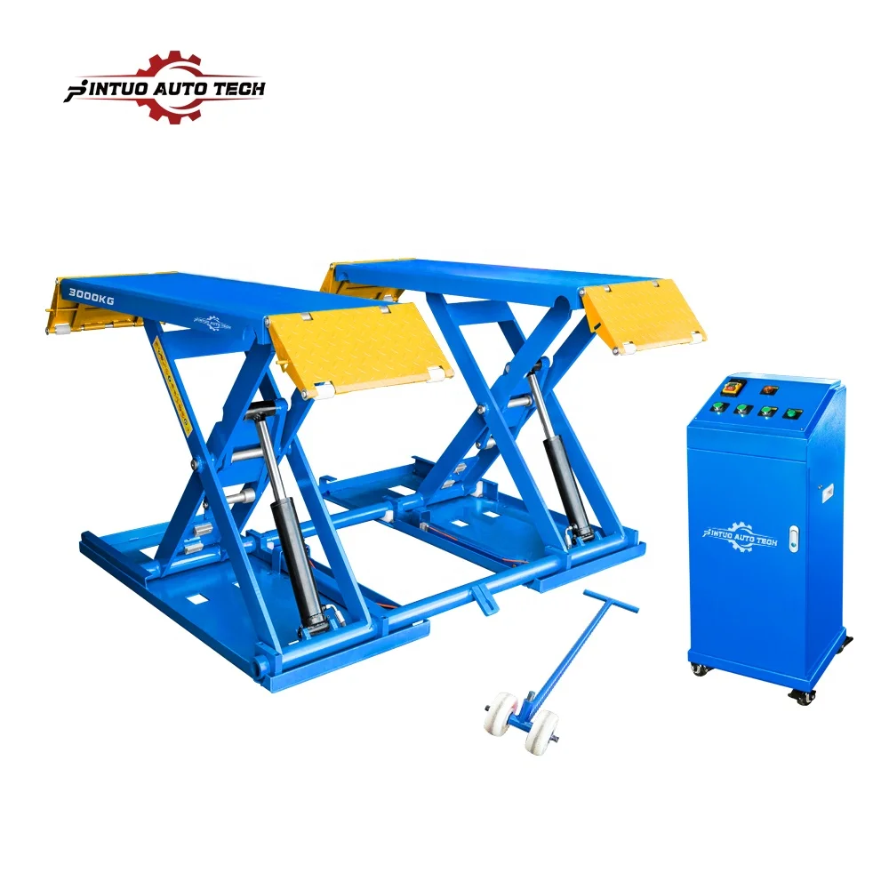 Oem Brand Auto Hoist Shop Hydraulic Car Lifts Lifting Machine Portable Mid Rise Car Scissor Lift For Sale