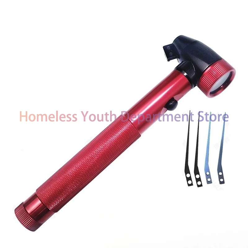 

Инструмент для вышивания (набор) с лупой и 4 иглами, красный