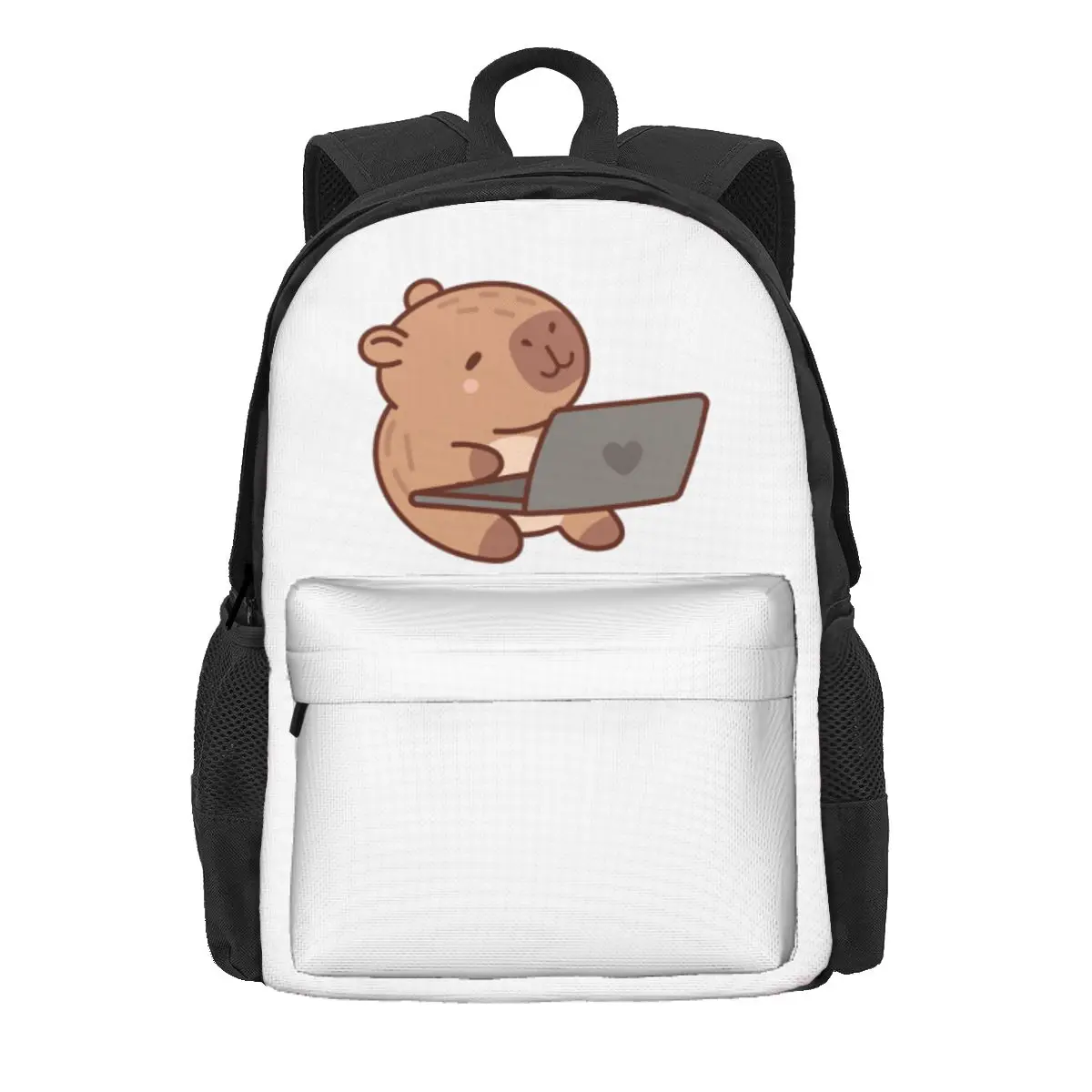 

Capybara Backpack Daypack Large Capacity Boys Girls BookBag School Bag Shoulder Bags for Men Women