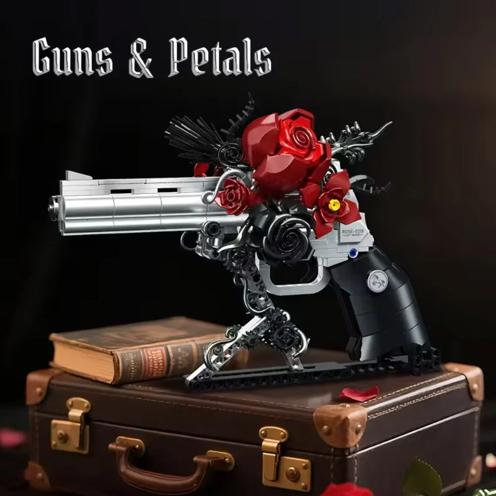 

В НАЛИЧИИ: Конструктор MOC «Военный револьвер» (631 деталь) — Модель для сборки, игрушка для мальчиков, подарочный набор на Рождество