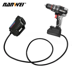 Nanwei taladro eléctrico, herramienta inalámbrica, Cable de extensión de batería