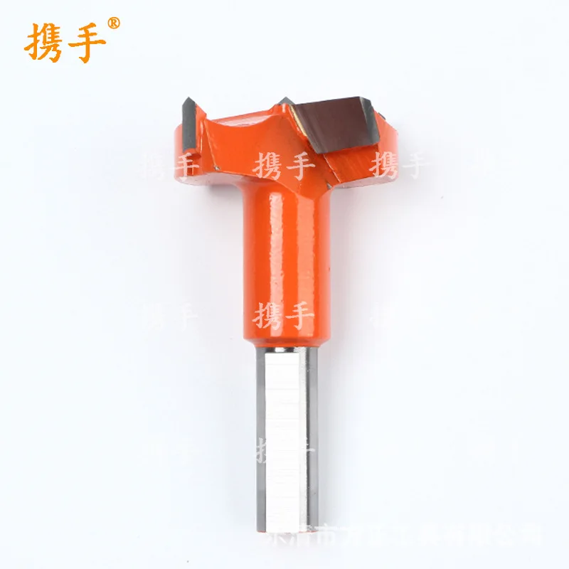 Industrial row drill bit reverse RL woodworking hole opener Furniture hinged wood door plate reamer