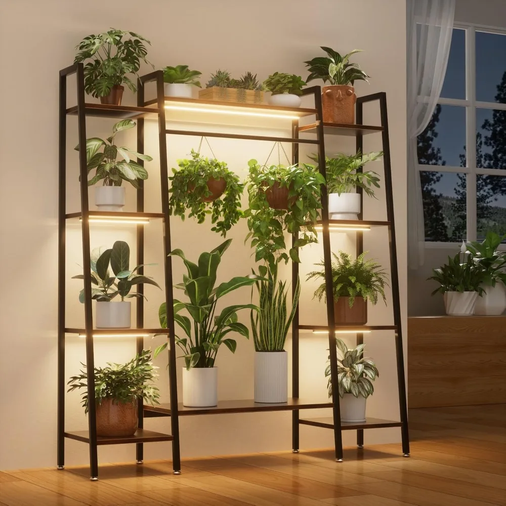 Plant Stand with Grow Lights 6 Tier 55