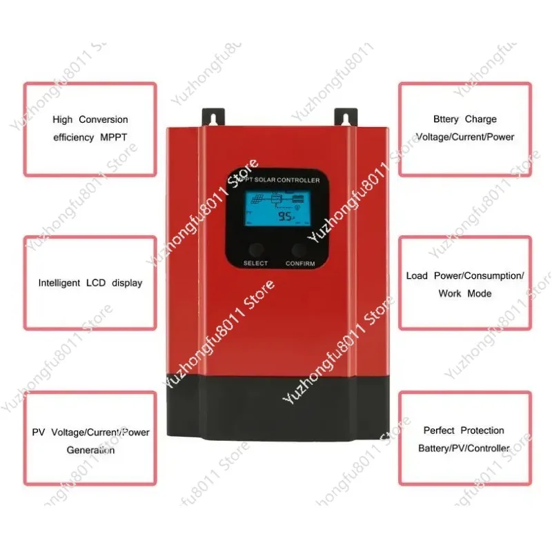Esmart3 MPPT Controlador de carga solar 40A 60A Max 150V Entrada fotovoltaica 12V 24V 48V Adaptación automática con monitoreo Wifi