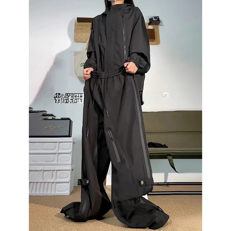 

American Sle Men's Summer Casual Hiking Pants Waterproof Trousers Urban Faion Riding Biker Workwear Straight Leg Trousers