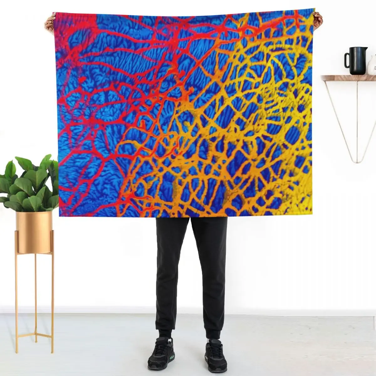 

MikeyElliott Throw Blanket Lightweight Cozy Blanket for Bed Sofa