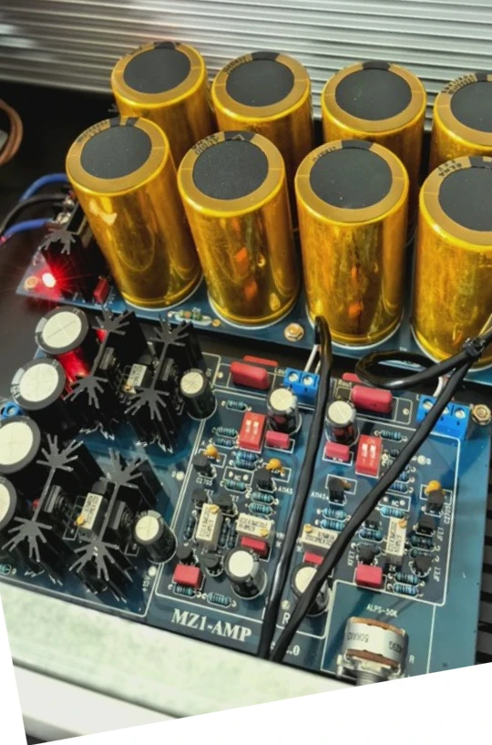 AB1000C Dual Channel Power Amplifier Board 1000W*2 High Power Circuit Module For Professional Stage And HIFI Audio Equipment