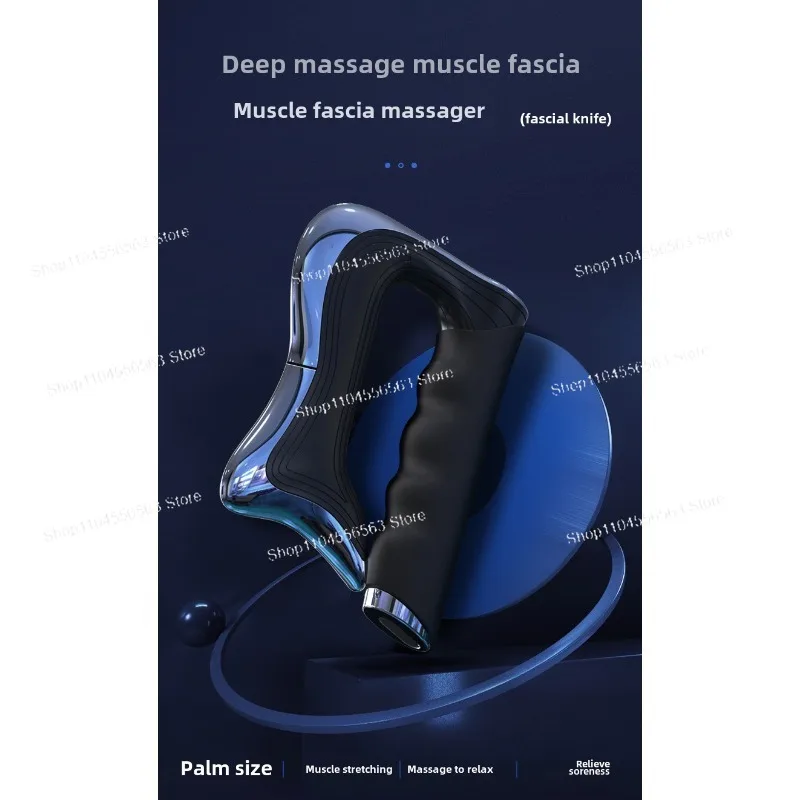 2024 New Electric Fascia Gun - Muscle Massager with Microcurrent, Dance & Relaxation for Full Body Pain Relief, Recovery Tool