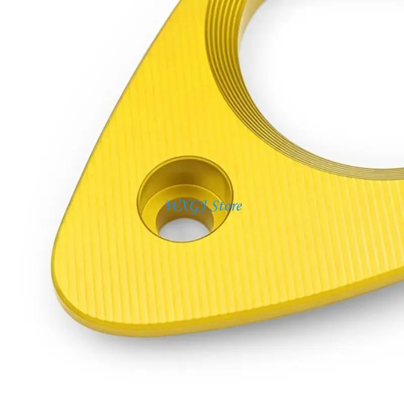 

37JE Motorcycle Accessory Exhaust Heat Guard Cover for GSX250R DL250 Easy Attachment Waterproof Aluminum