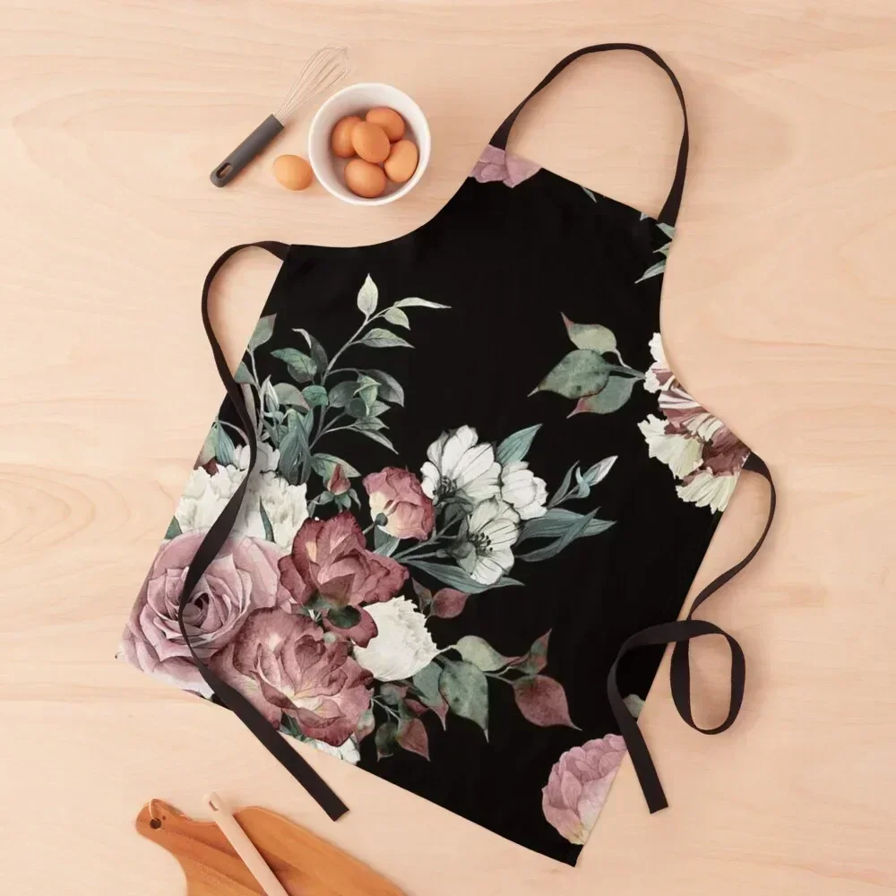 

Фартук FLORAL, идеи кухонных принадлежностей, товары для кухни для женщин, женский забавный фартук