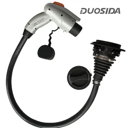 Duosida Type 2  To GBT Conversion Line Is Suitable for Tesla Model 3 Y S X European Standard Charging Head Adapter