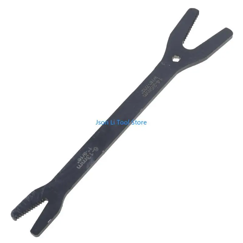 

Y08D Wrench Repair Tools 250mm Adjustable Spanner Long Handle Double Open End Wrench Multi-function Spanner Durable