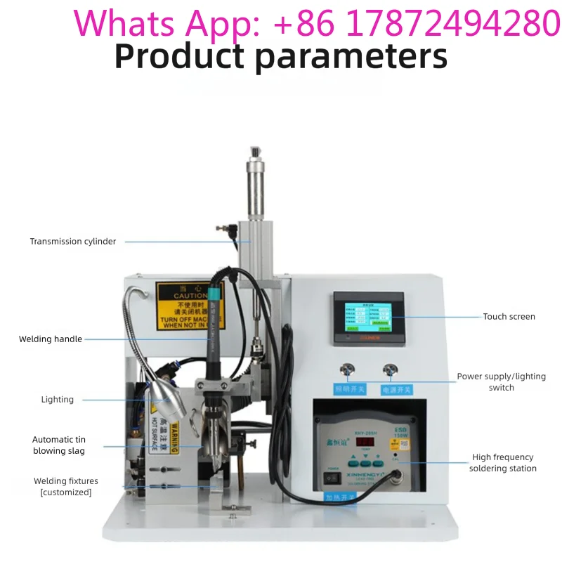 Electric Soldering Machine Semi Automatic Welding Machine for USB Micro Lightning Type C connectors Soldering Station