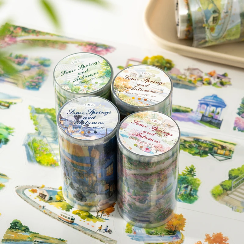 

70 мм * 2 м винтажная лента INS стильные наклейки 1 рулон декоративный коллаж дневник альбом материал для скрапбукинга принадлежности для рукоделия