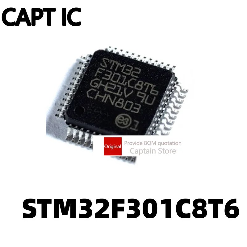 5PCS STM32F301C8T6 LQFP48