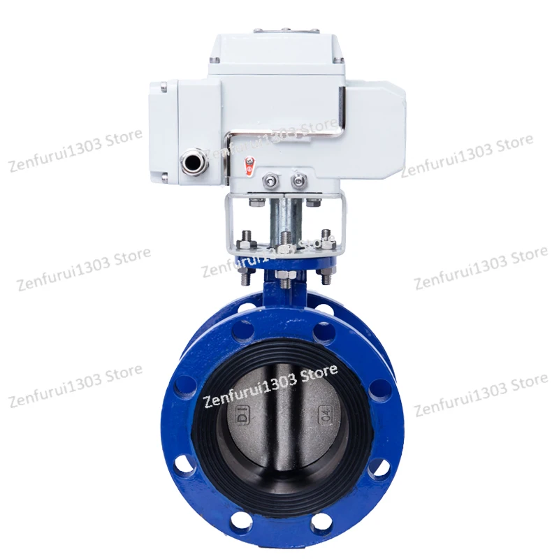 

D941X-16 Electric Flanged Butterfly Valve, Electric Butterfly Valve DN50 65 80 100 125 150-1000